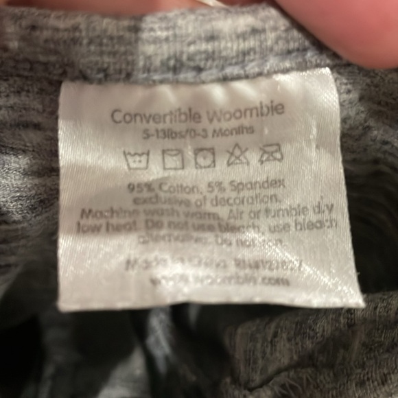 Woombie Gray Swaddle - Picture 9 of 9